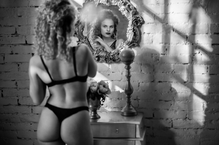 Boudoir fotózás Budapest - Brigi